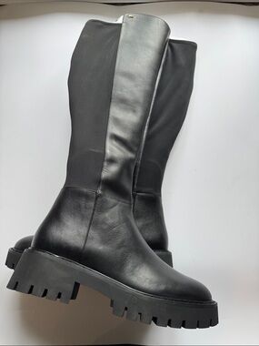 Michael Kors Women's Black Michael Asher Tall Boots
